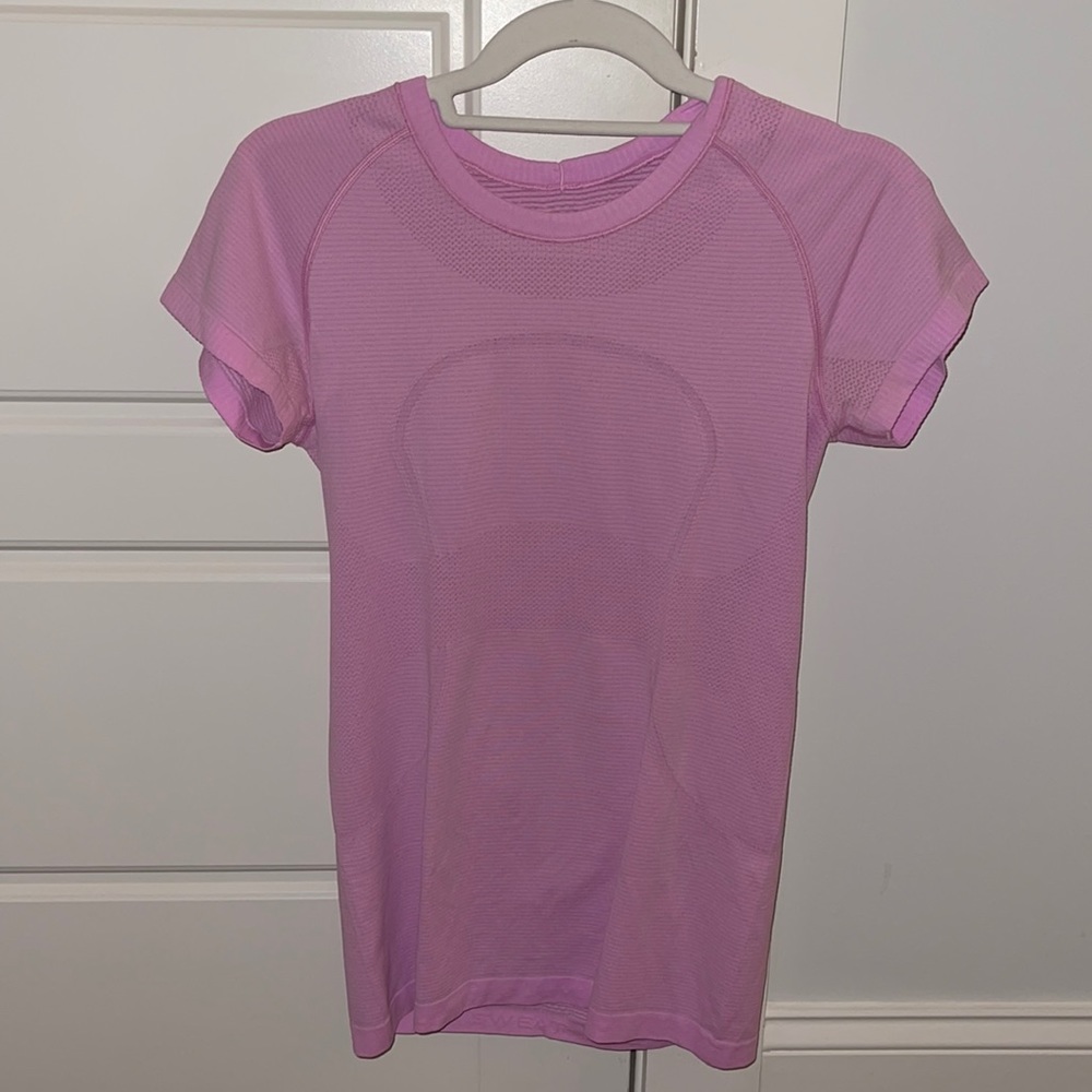 light pink lululemon swiftly tech